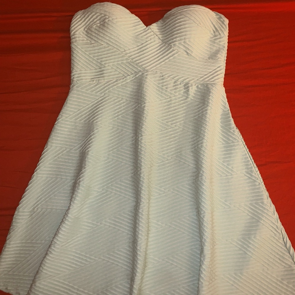 Short Strapless Dress